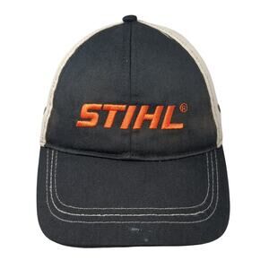 Stihl Strapback Trucker Hat Multicolor One Size Adjustable Mesh Back 6 Panel